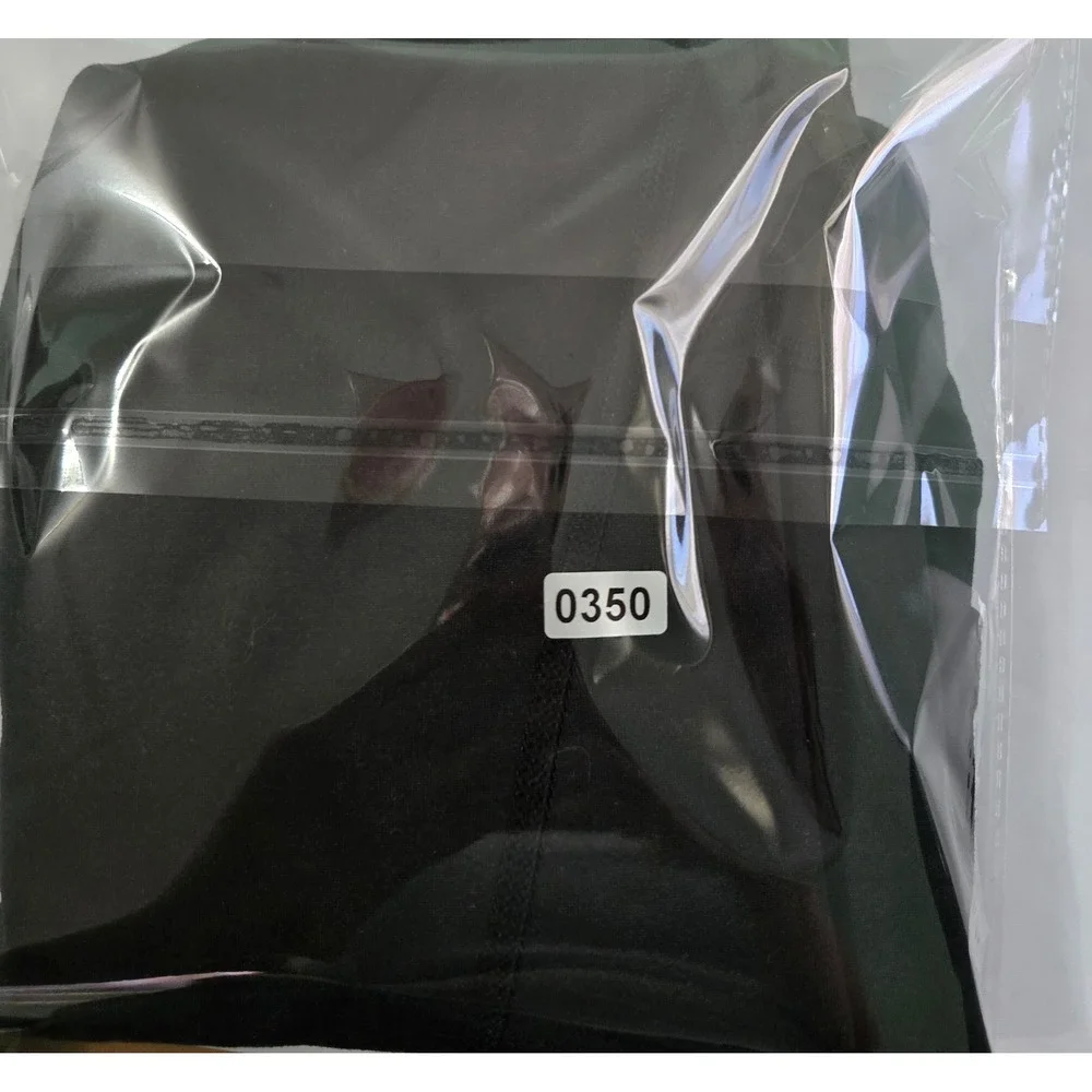 Tek Gear Girls Black Luxe Hi-Rise Perf Pocket Leggings Size M 8 NWT DG03A105RS